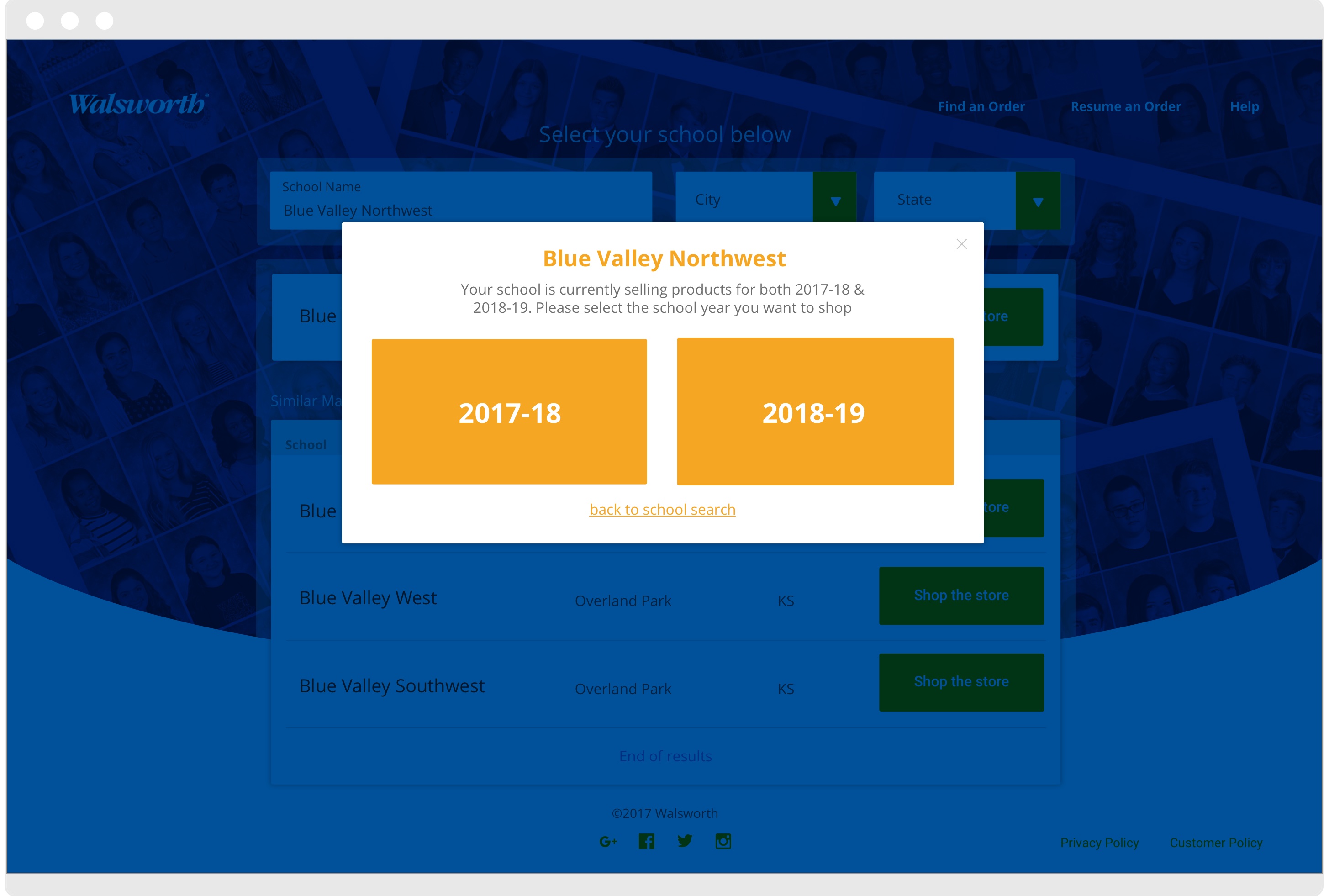 year book forever landing page